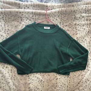 Double Zero Forest Green Sweater